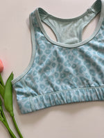 Load image into Gallery viewer, ARCTIC BLUE SPORTS BRA - BUST 28 TO 30
