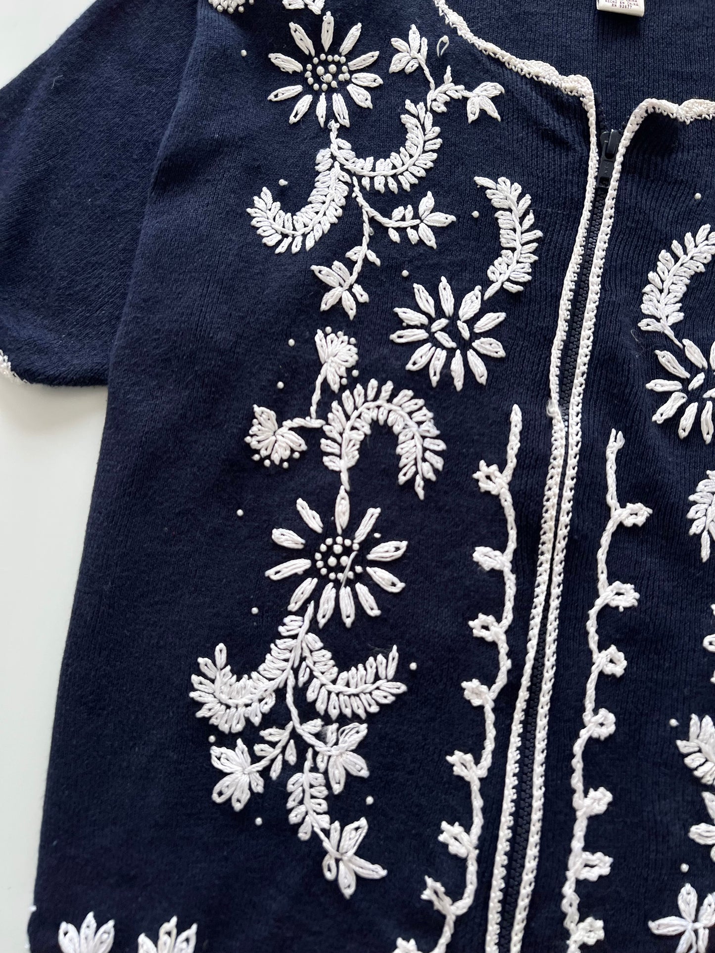 Horthingtin Embroidered Sweater-Bust 48