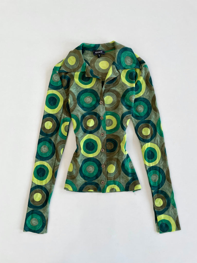 Kookai Sheer Shirt-Bust 30 to 32