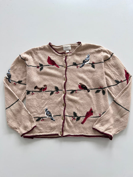 Christopher & Banks Embroidered Sweater-Bust 48