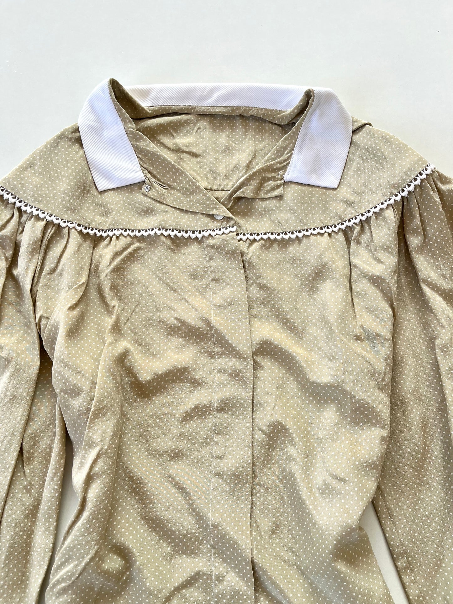 Vintage Silk Top-Bust 40