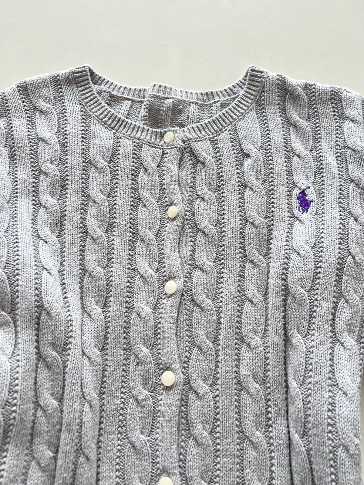 Ralph Lauren 100% Cotton Vintage Cardigan-Bust 40