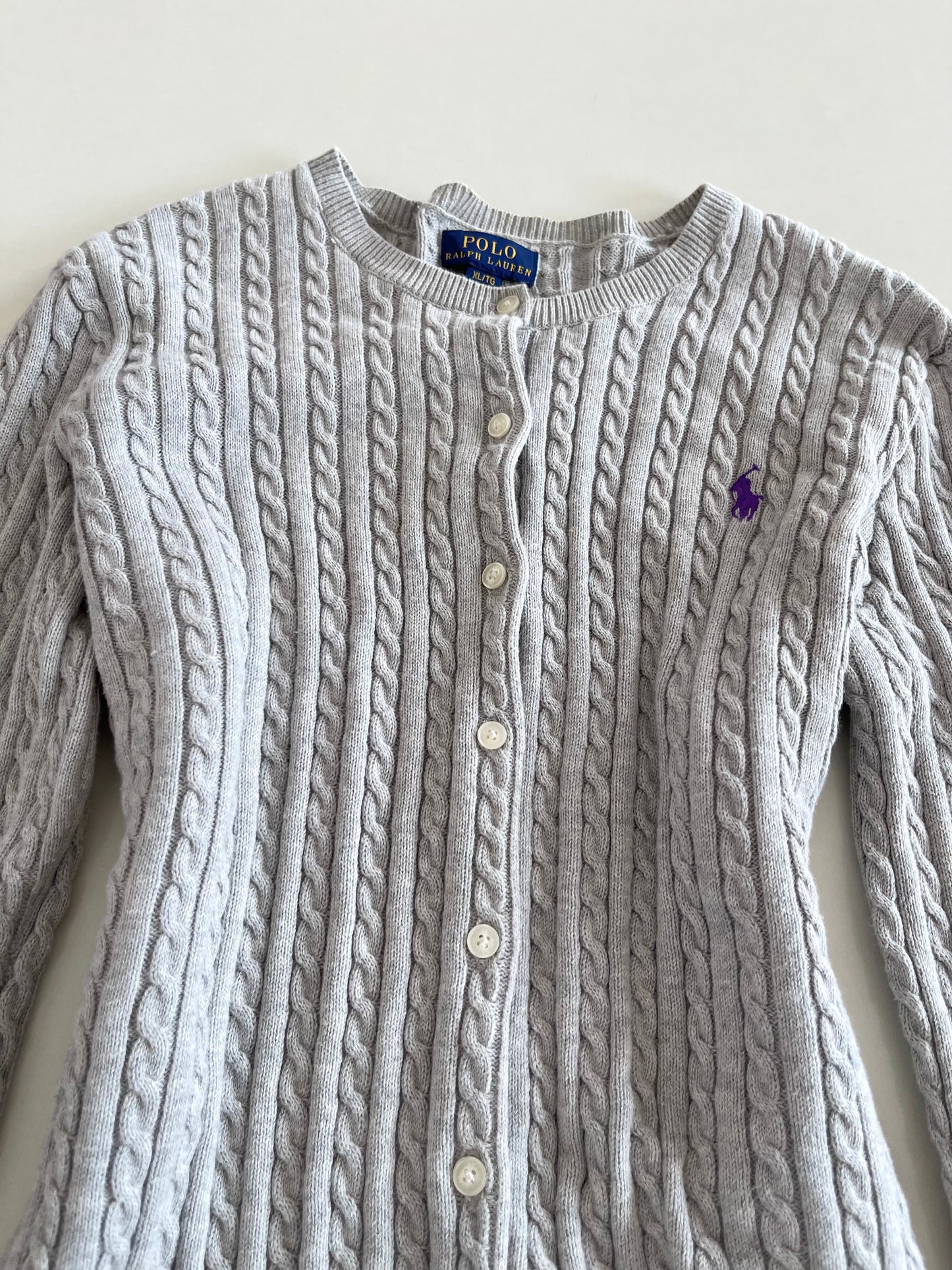 Ralph Lauren 100% Cotton Vintage Cardigan-Bust 42