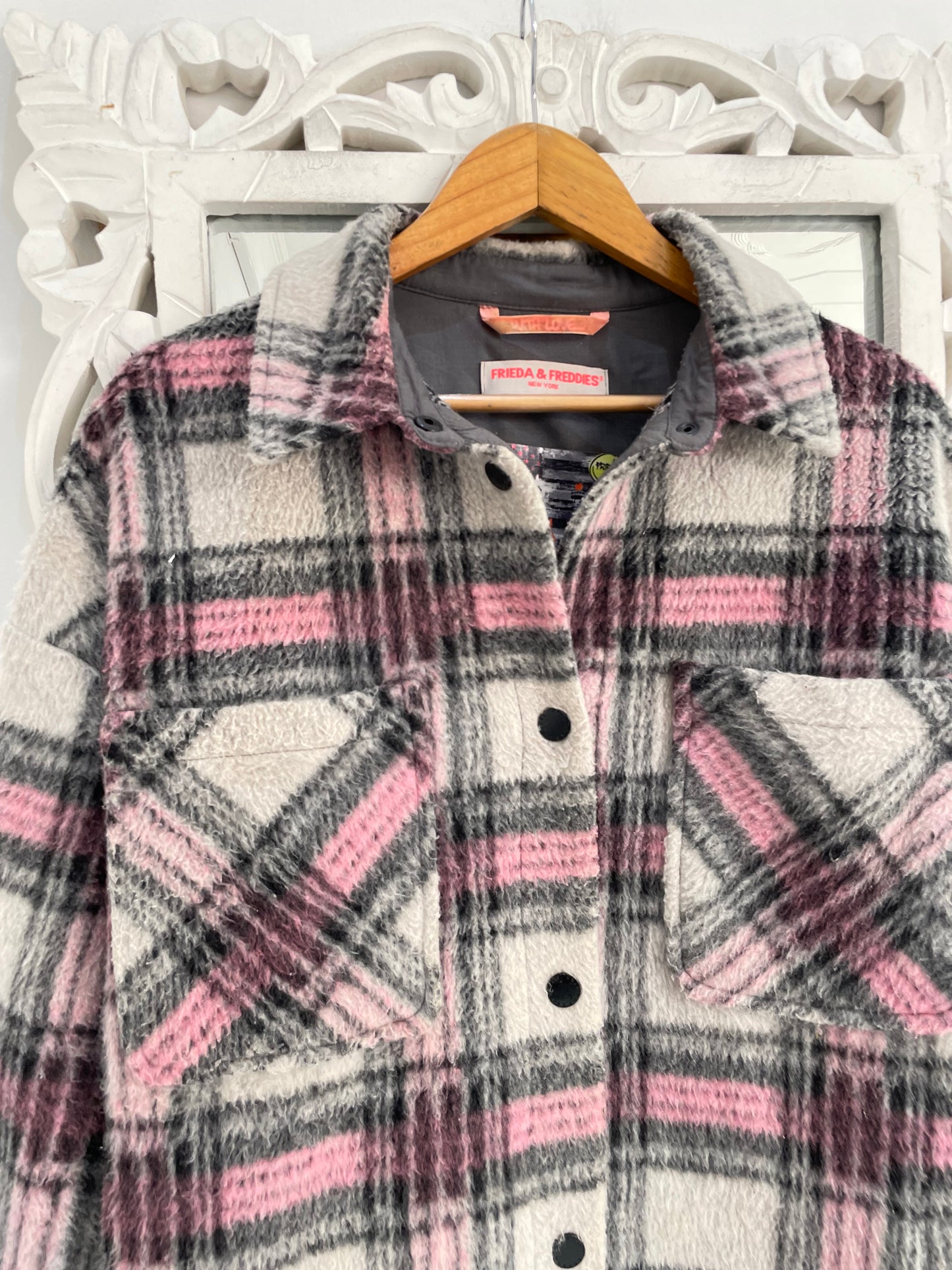 Frieda & Freddies Super Thick Shacket-Chest 48
