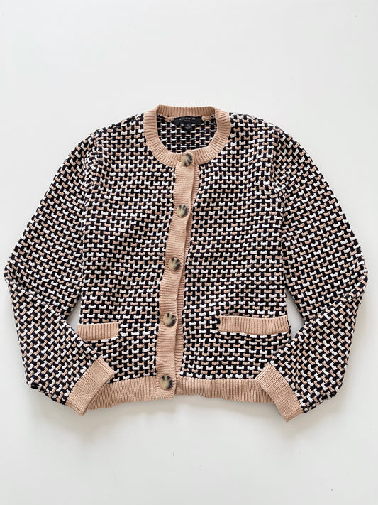 Ann Taylor Chunky Pinterest Cardigan-Bust 28