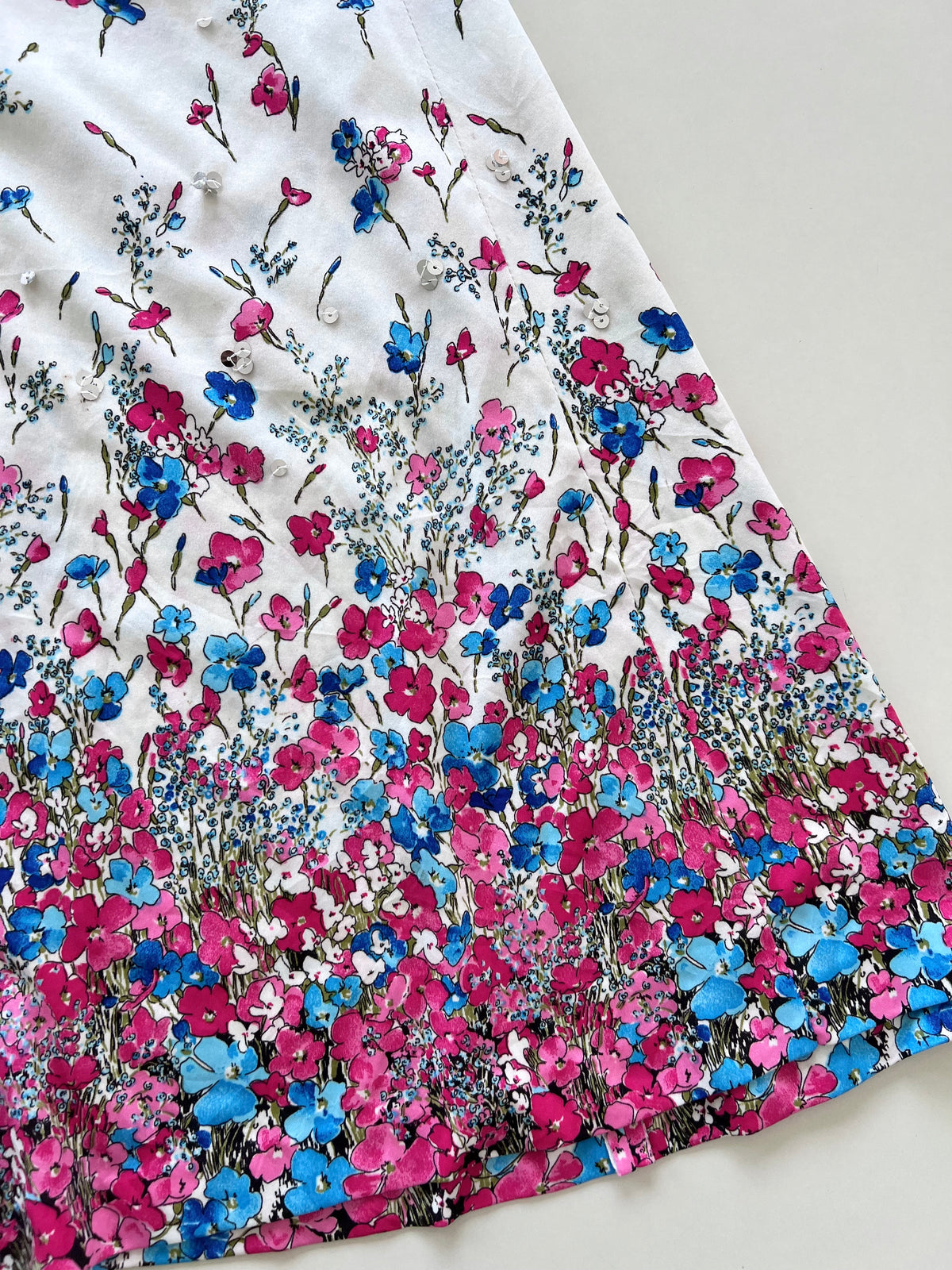 Vintage Floral Skirt-Waist 40
