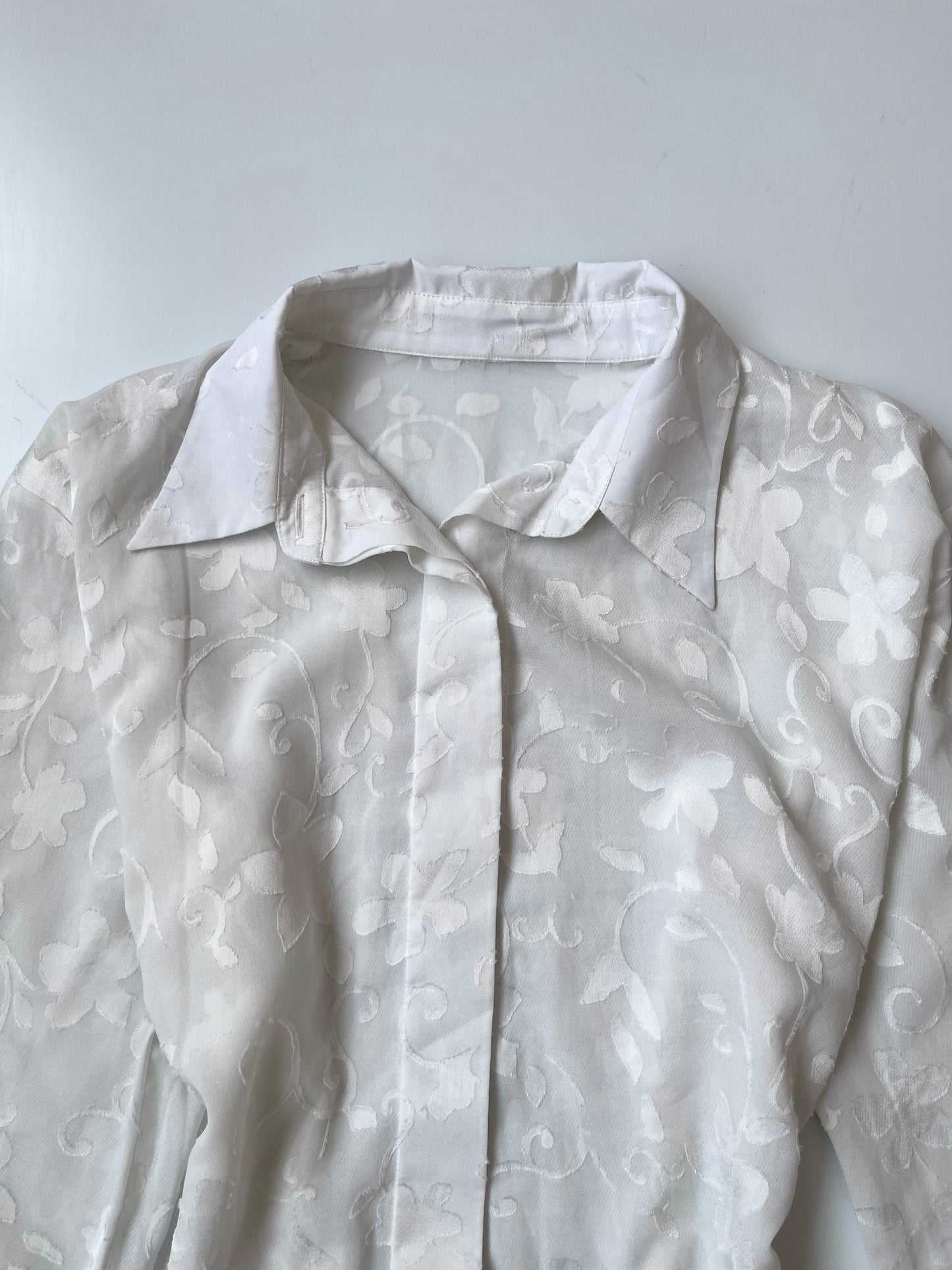 Vintage Sheer Shirt-Bust 46
