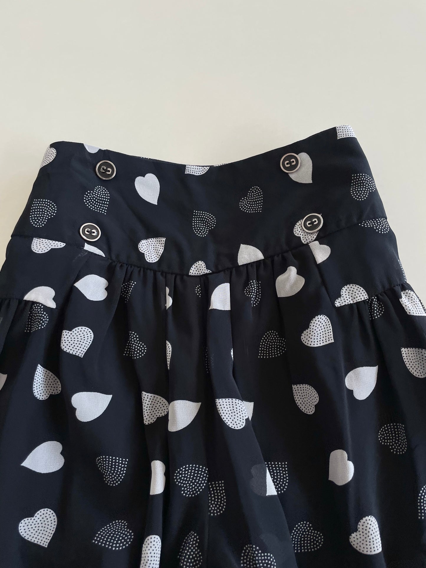 Lipsy Limited Hearts Shorts-Waist 30