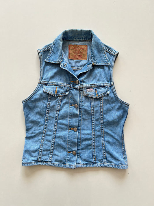 Fit for Extra Comfort Denim Vest-Bust 36