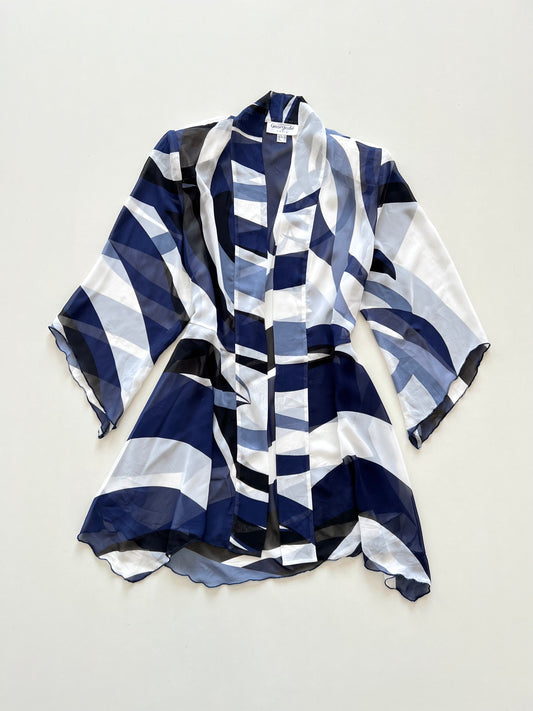 Georgede Sheer Shrug-Bust 44
