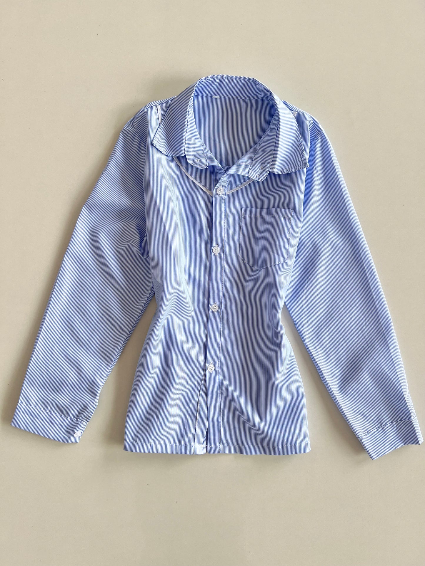 Baby Blue Shirt-Bust 34