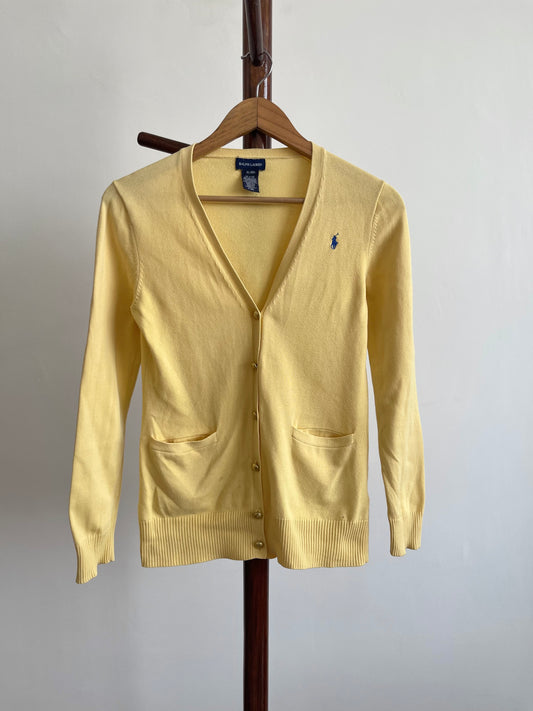 Ralph Lauren 100% Pima Cotton Vintage Cardigan-Bust 34