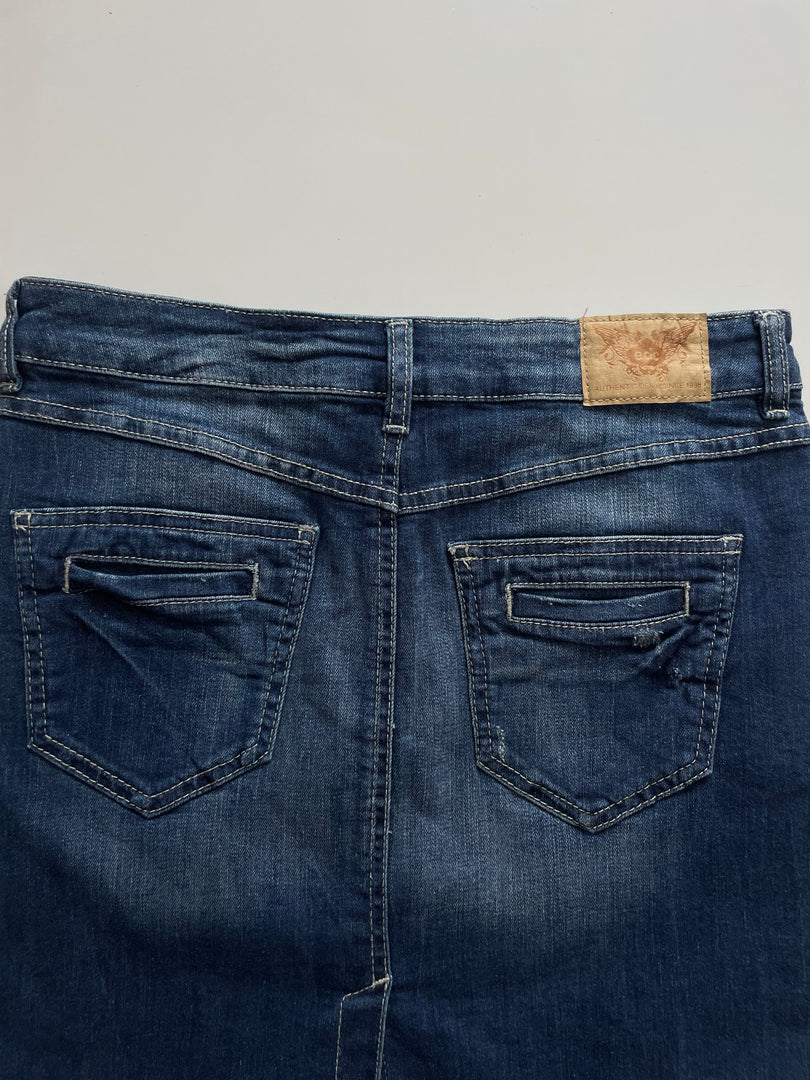 EDC BY ESPRIT DENIM SKIRT - WAIST 32