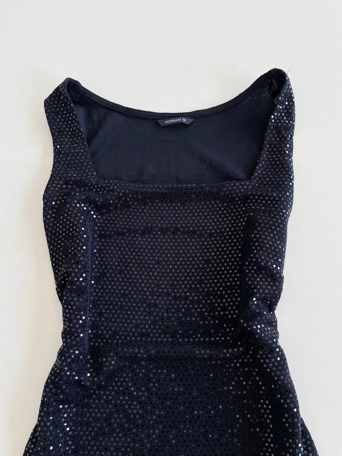 Roman Vintage Black Top-Bust 38 to 40