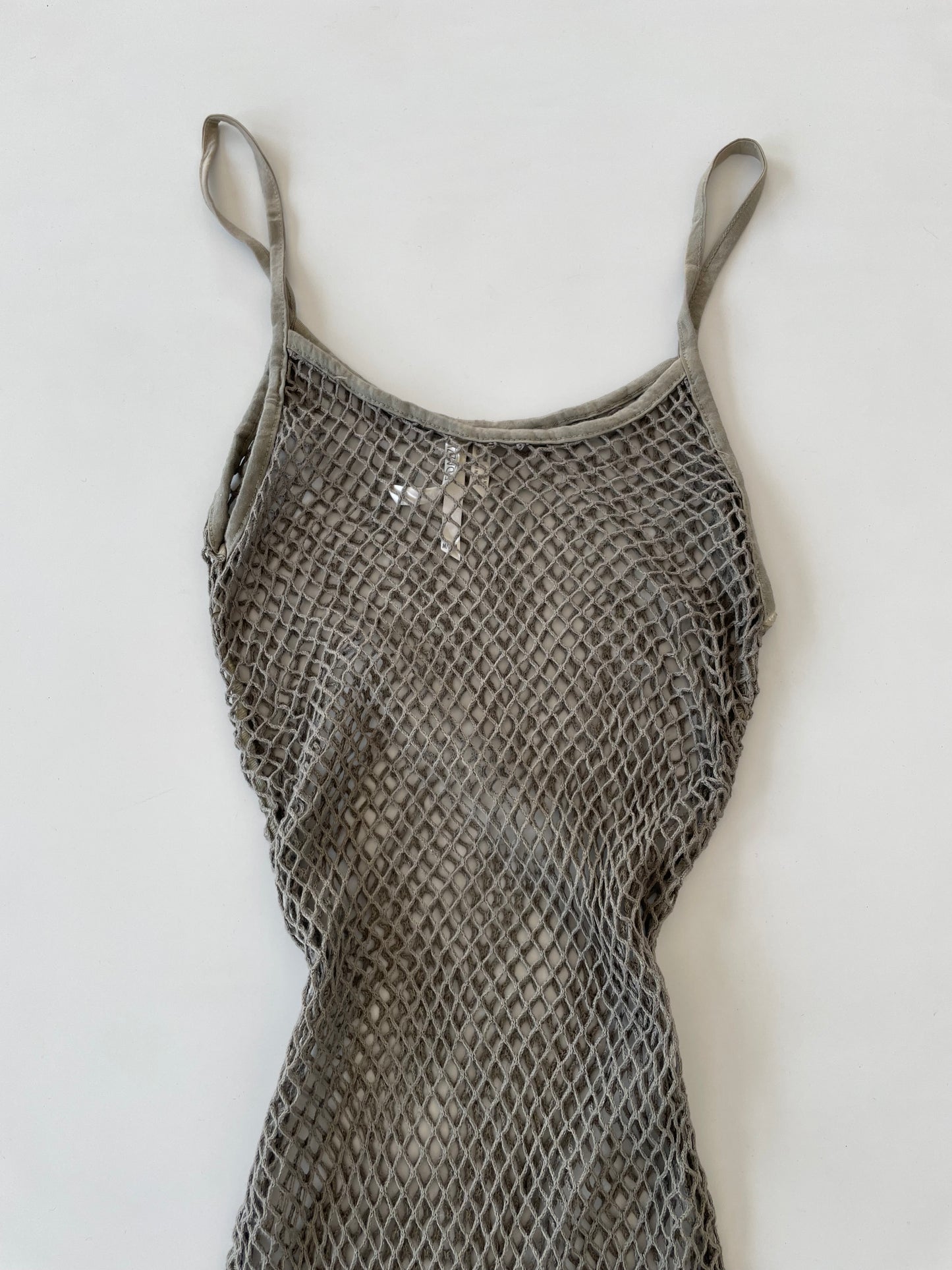 Vintage Mesh Dress-Bust 30