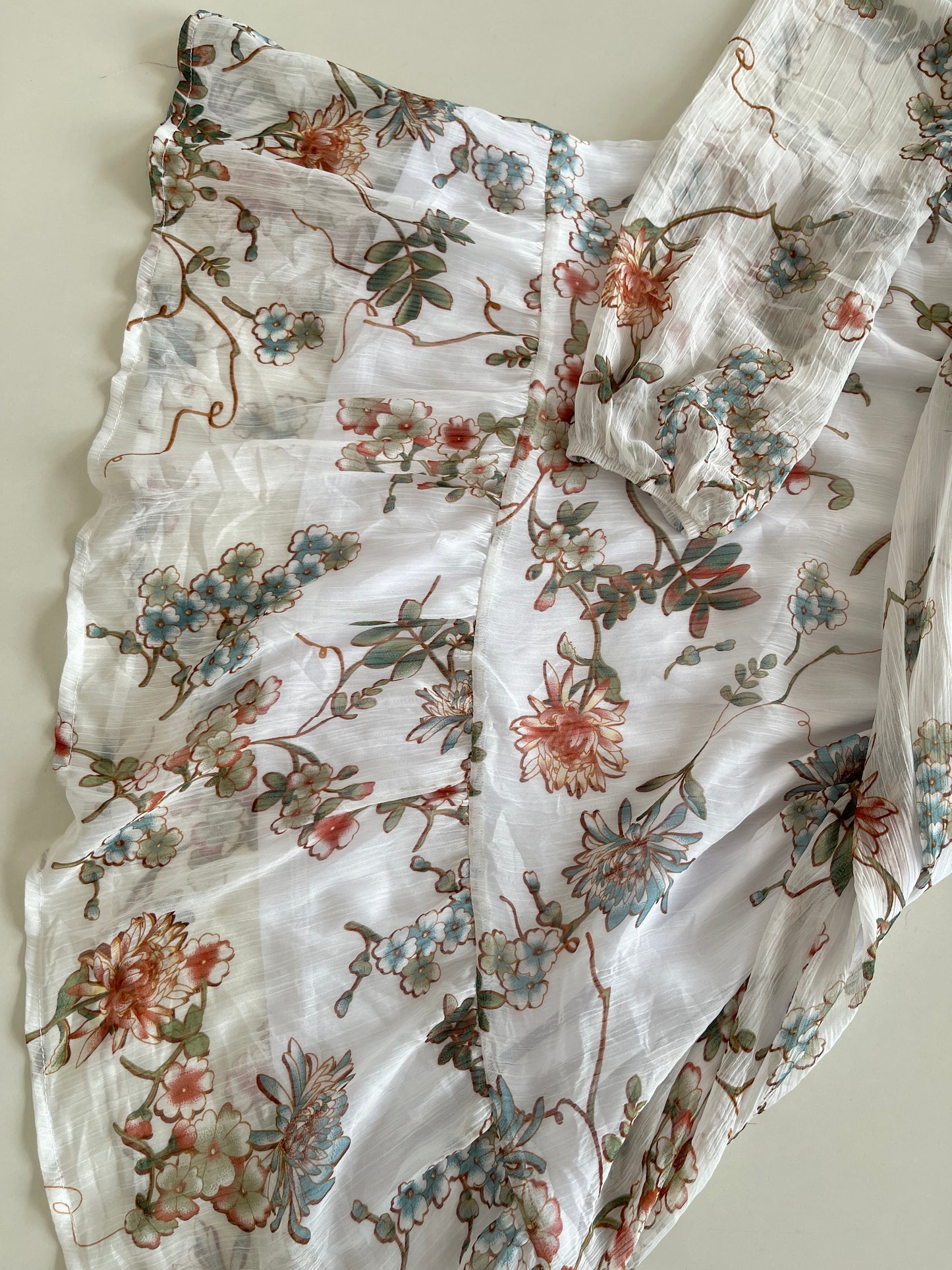 Arwa Floral Dress-Bust  40 to 42
