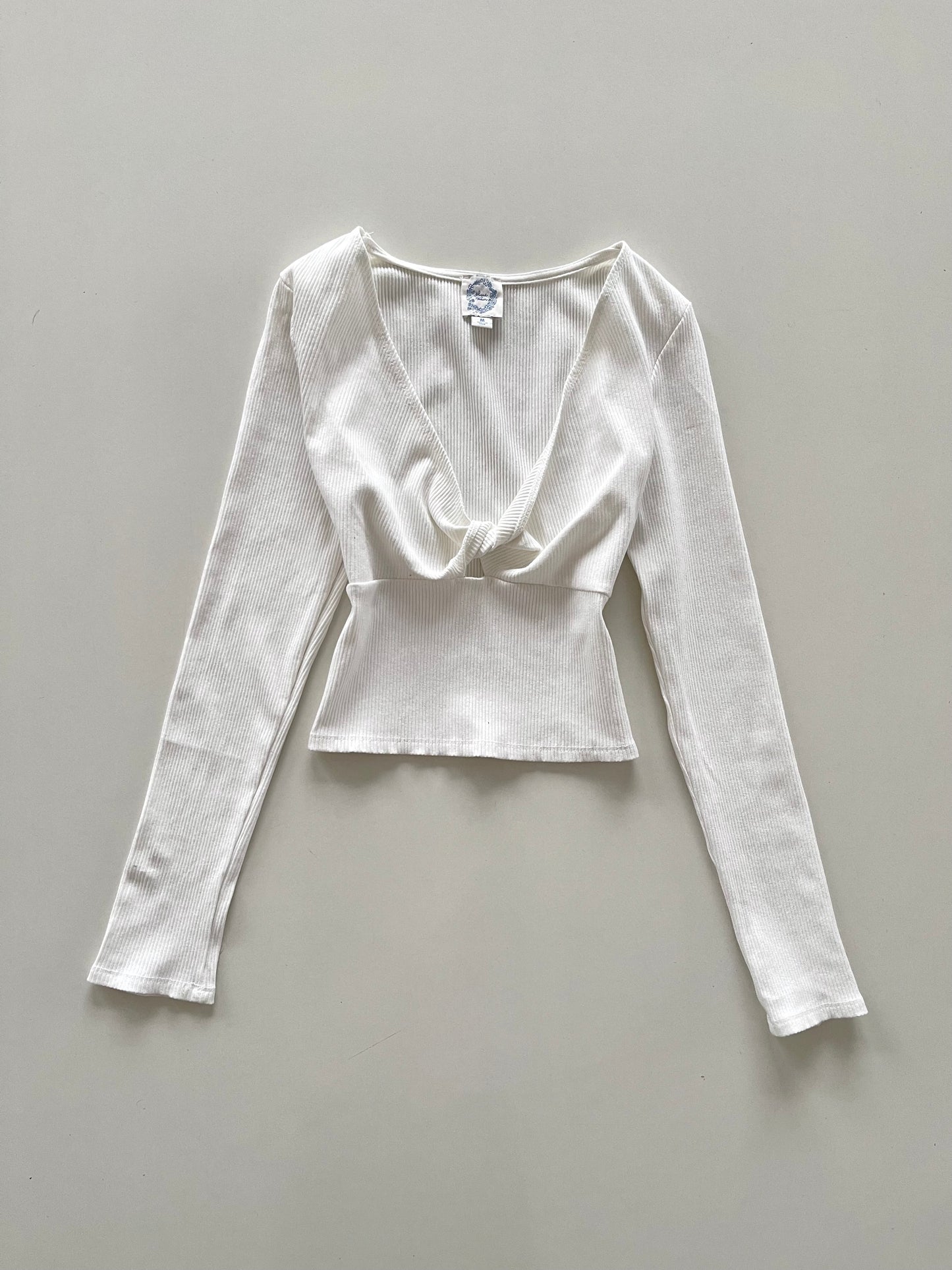 Blue Rain White Top-Bust 34 to 36