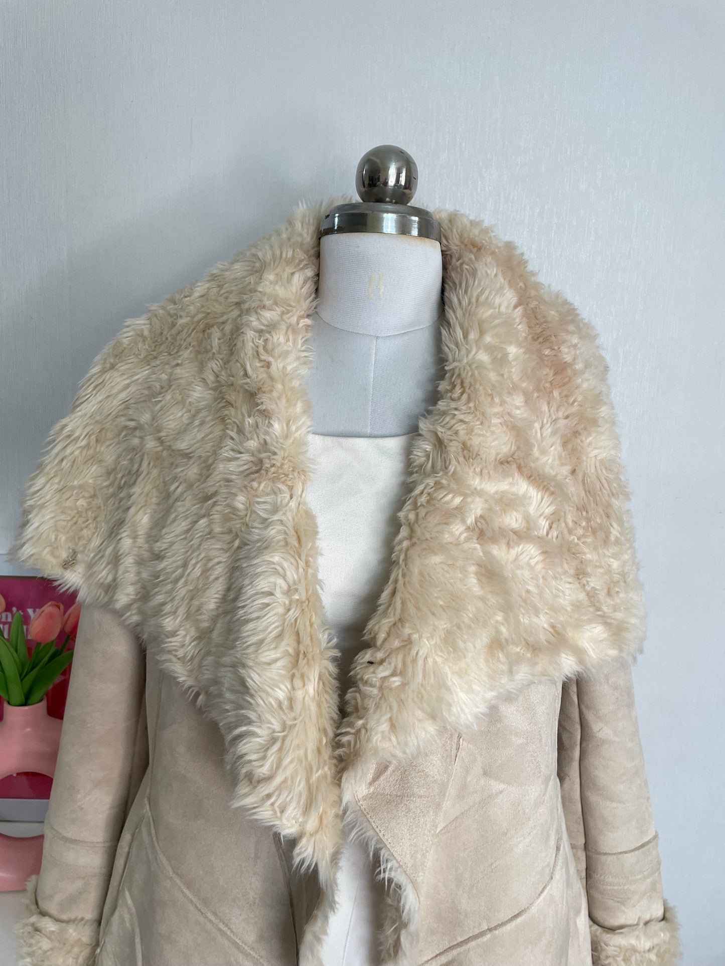 BERSHKA SUEDE JACKET-BUST 34