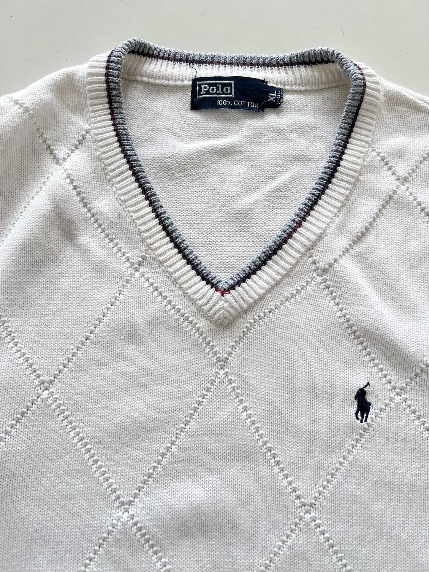 Ralph Lauren 100%Cotton Vintage Vest-Bust 42