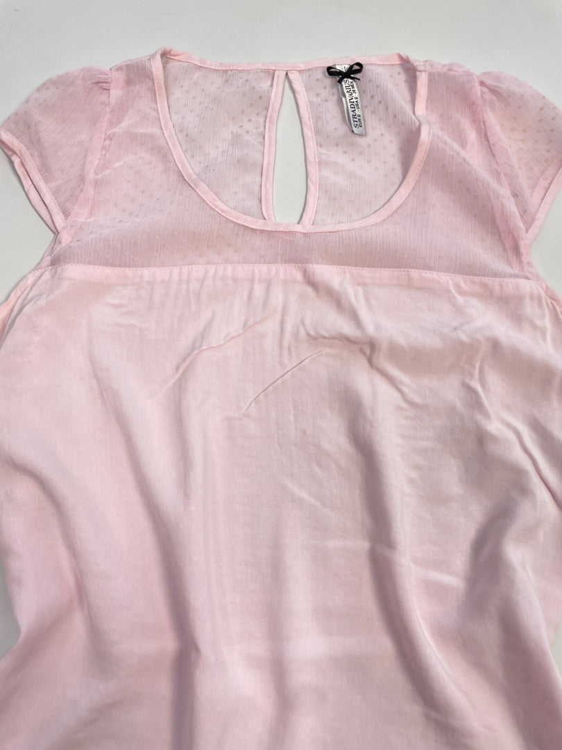 Stradivarius Baby Pink Top-Bust 34