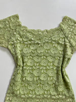 Load image into Gallery viewer, Green Lace Top-Bust 30 to 32
