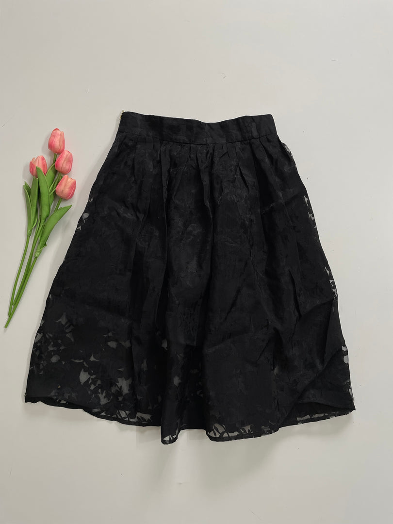 BRASSO BLACK SKIRT - WAIST 25