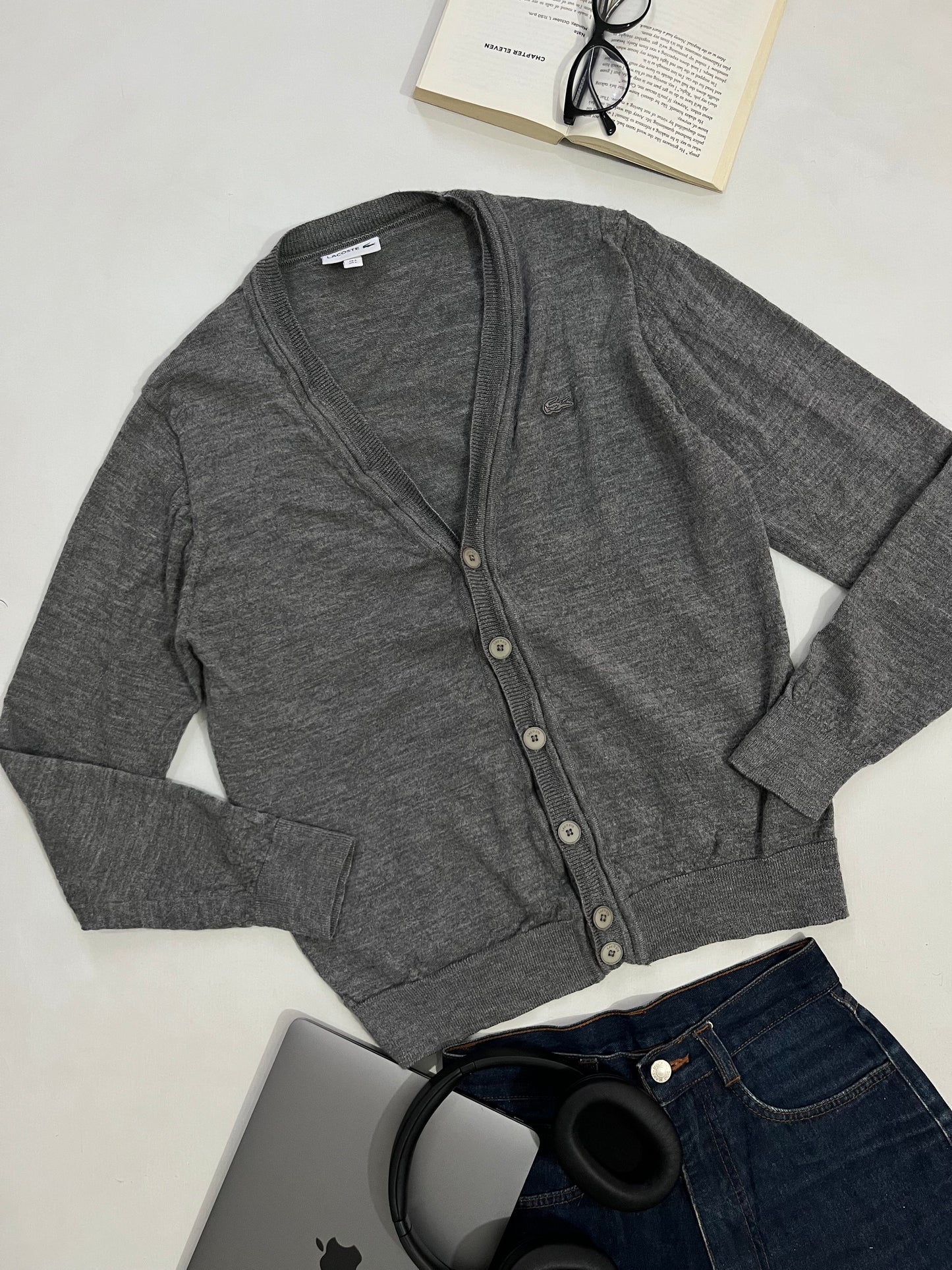 Vintage Lacoste 100% Wool Sweater-Bust 40