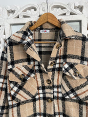 Super Thick Warm Shacket-Chest 38