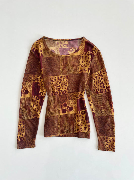 Vintage Shimmer Top-Bust 38 to 40