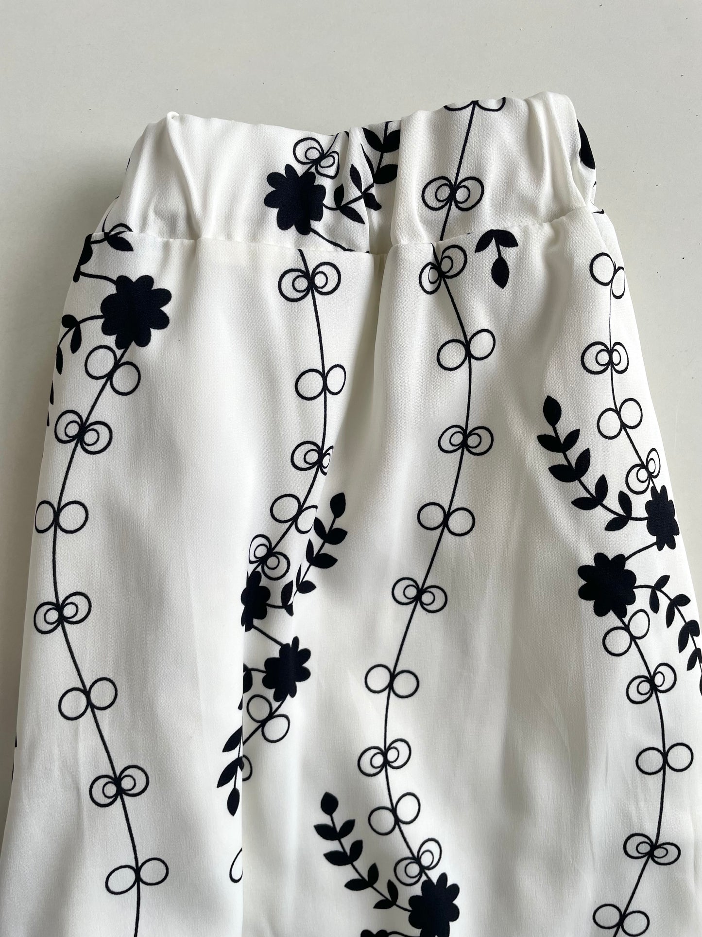 Vintage Flower Skirt-Waist 28 to 30