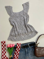 Load image into Gallery viewer, Crochet Top-Bust 28 to 32
