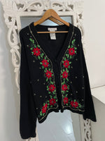 Load image into Gallery viewer, Victoria Jones Embroidered Sweater-Bust 48