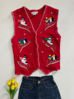 Load image into Gallery viewer, Victoria Jones Christmas Sweater Vest-Bust 46
