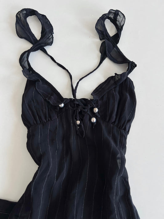 Vintage Black Dress-Bust 30 to 32