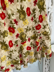 Floral Skirt-Waist 34 to 38