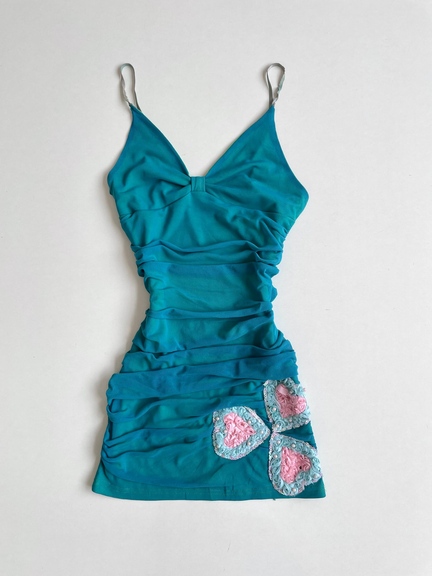 Embroidered Vintage Dress-Bust 30 to 32
