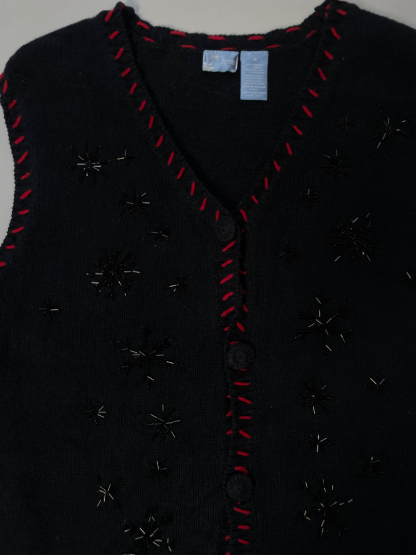 Holiday Editions Sweater Vest-Bust 46