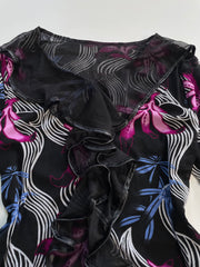 Ruffle Top-Bust 36 to 40