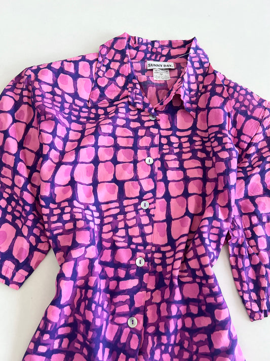 Sunny Day Vintage Shirt -Bust 44