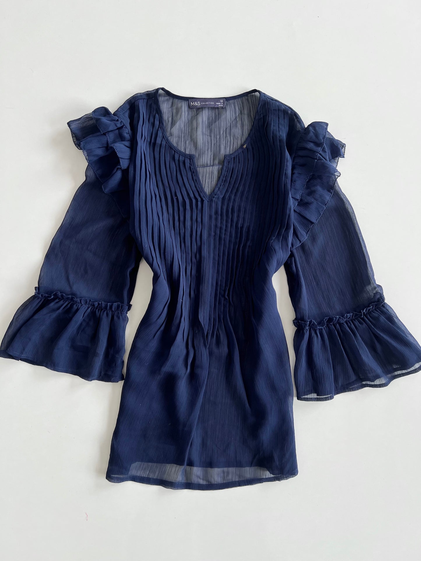 M&S Sheer Top-Bust 40