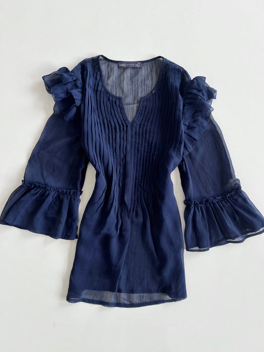 M&S Sheer Top-Bust 40