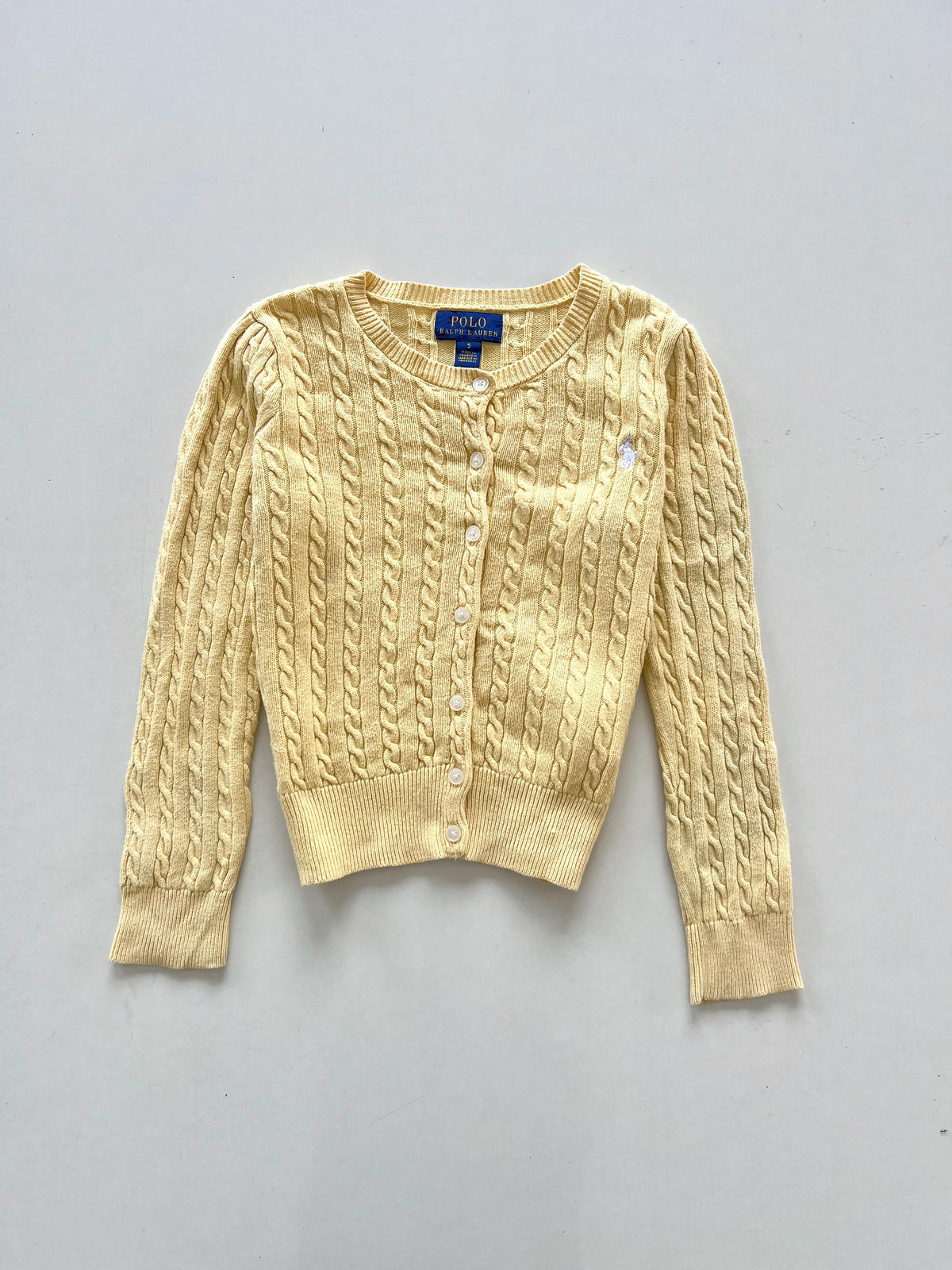 Ralph Lauren 100%Cotton Kids Vintage Cardigan-Bust 28