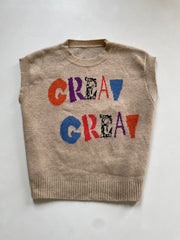 Great Great Sweater Vest-Bust 44