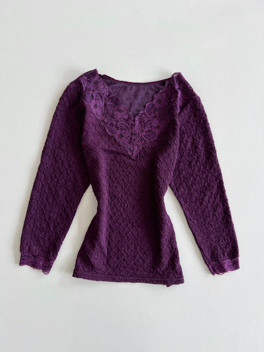Lacy Vintage Top-Bust 34 to 36