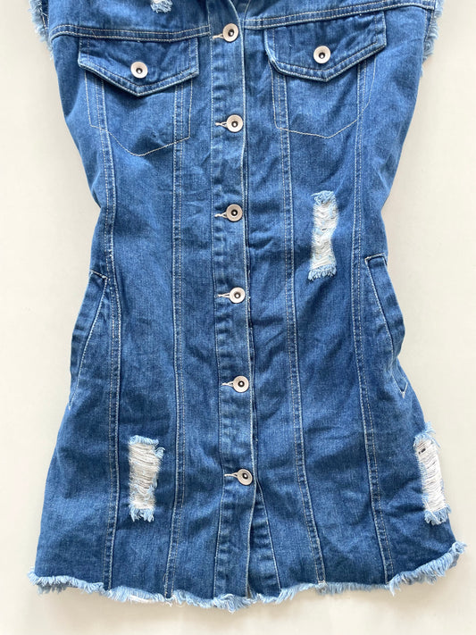 Culture Call Denim Vest-Chest 40