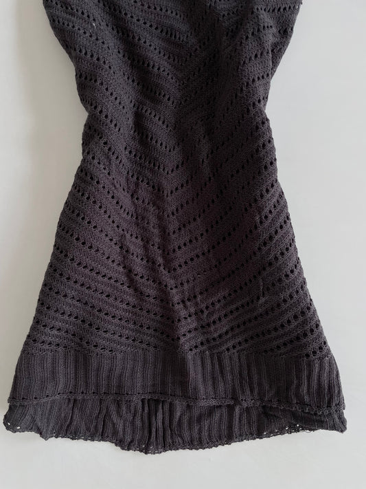 Sheer Crochet Top- Bust 40 to 42