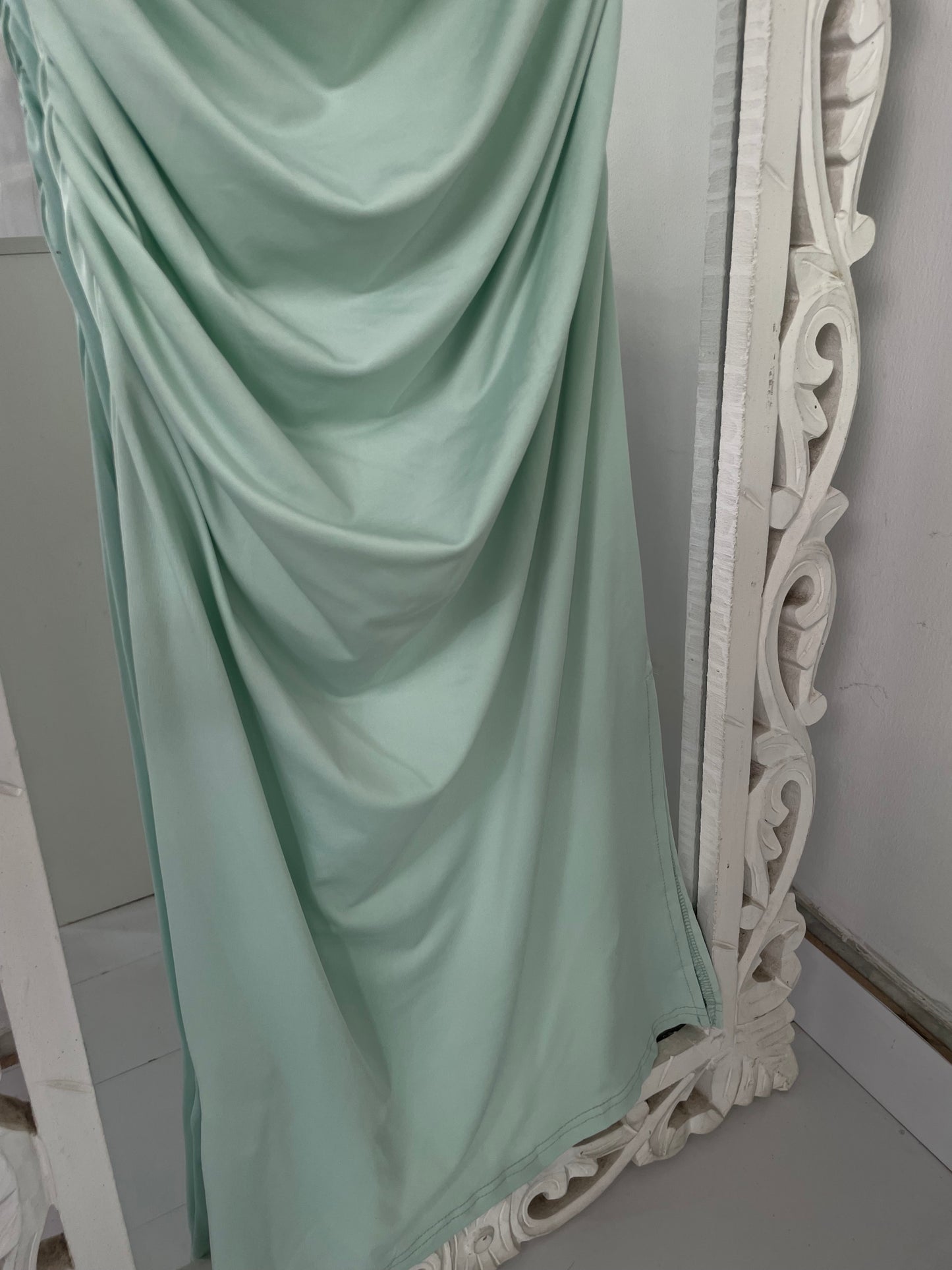Ruched One Shoulder Dress-Bust 34