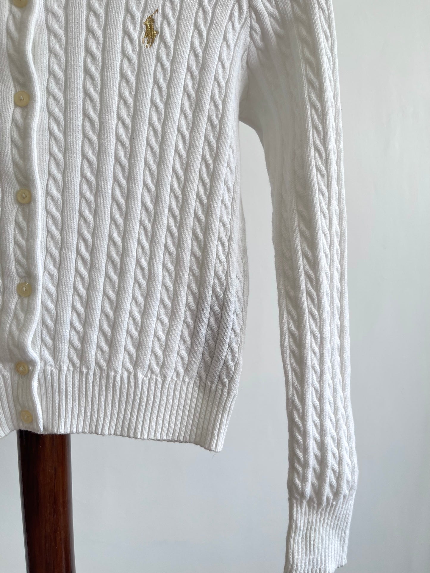 Ralph Lauren 100% Cotton Vintage Cardigan-Bust 30