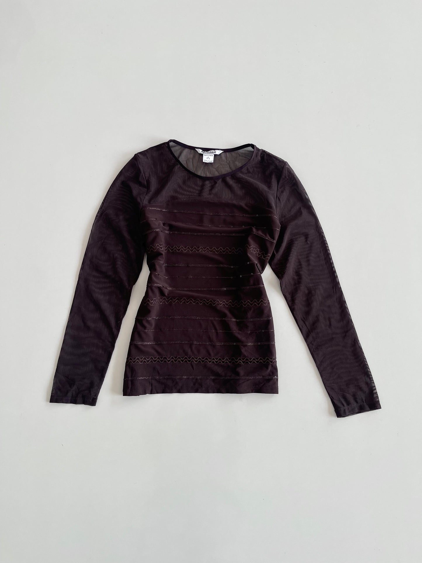 Nycard Sequin Vintage Top-Bust 38