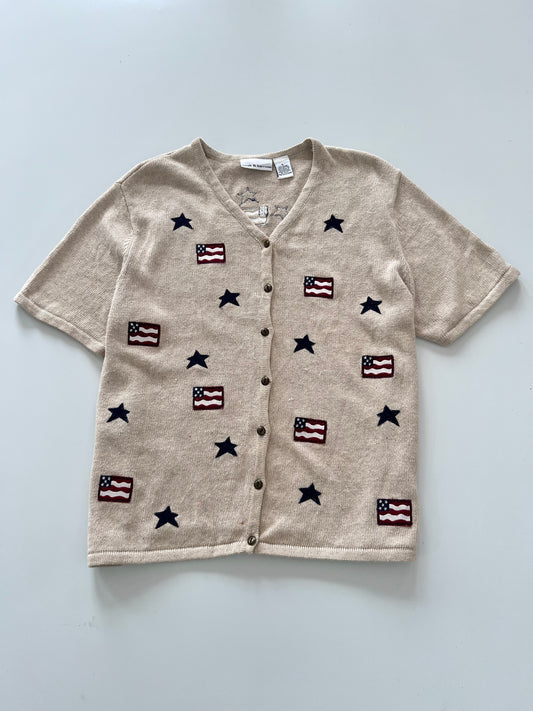 Croft&Barrow Embroidered Sweater-Bust 48